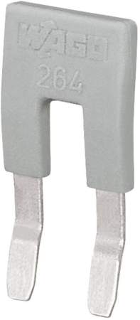 Перемычка WAGO 264-402, 2 pin, 16А, (1 шт)