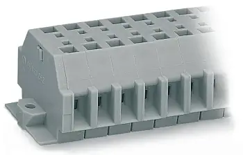 Клеммная колодка WAGO 262-153, 6 pin, 0.08мм² - 4мм², 630В, 24А, конф: L, (100 шт)