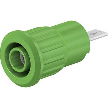 23.3160-25, Stäubli SEB4-F/A - Лабораторное гнездо, зеленый : 1 шт.