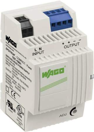 Блок питания на DIN-рейке WAGO 787-1001 EPSITRON® COMPACT POWER