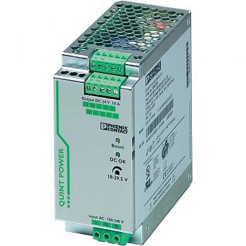 Блок питания с креплением на DIN рейку Phoenix Contact 2866763 QUINT-PS/1AC/24DC/10
