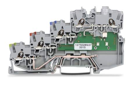 Клемма бесконтактного переключателя WAGO 2000-5417/1101-951, 10 pin, 0.14мм² - 1.50мм², 24В, 13.5А, (50 шт)