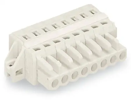 Розетка для подключения кабеля WAGO 721-120/027-000, 20 pin, 0.08мм² - 2.5мм², 630В, 16А, CS: 5мм, (10 шт)