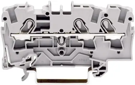 PG клемма WAGO 2004-1307, 3 pin, 0.50мм² - 6мм², 32А, конф: Terre, (1 шт)