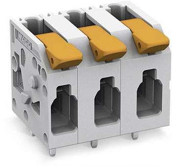 Клемма для печатной платы WAGO 2604-1308, 8 pin, 0.20мм² - 4мм², 1000В, 32А, CS: 7.50мм, (1 шт)