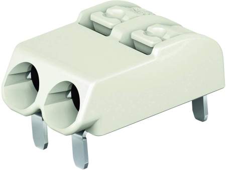 Быстроразъемная клемма WAGO 2060-1402/998-404, 2 pin, 0.20мм² - 0.75мм², 160В, 9А, CS: 4мм, (1 шт)