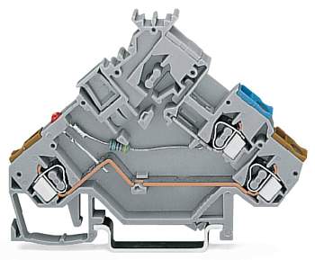 Светодиодная клемма WAGO 280-562/281-420, 3 pin, 0.08мм² - 2.50мм², 24В, 20А, конф: L, (50 шт)