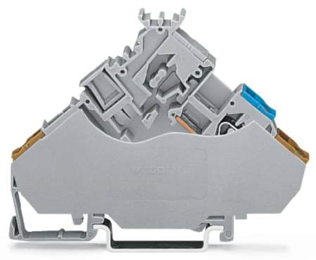 Клемма привода WAGO 280-565/280-319, 3 pin, 0.08мм² - 2.50мм², 125В, 5А, конф: L, (50 шт)