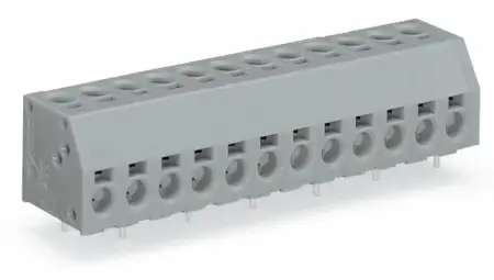 Быстроразъемная клемма WAGO 253-111, 11 pin, 0.50мм² - 1.50мм², 320В, 17.5А, CS: 5мм, (80 шт)