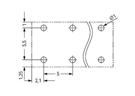 Клемма для печатной платы WAGO 2086-3103/300-000, 3 pin, 0.14мм² - 1.50мм², 630В, 17.5А, CS: 5мм, (1 шт)