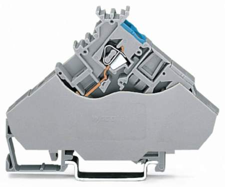 Клемма привода WAGO 280-568, 1 pin, 0.08мм² - 2.50мм², 400В, 20А, конф: L, (20 шт)