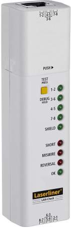 Кабельный тестер Laserliner 083.064A LAN-Check