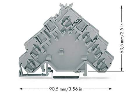 Корпус WAGO 280-582, (50 шт)