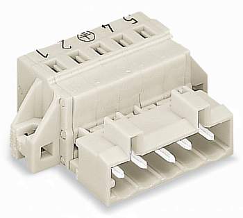 Штифтовая планка WAGO 721-606/019-000, 6 pin, 0.08мм² - 2.50мм², 320В, 12А, CS: 5мм, (50 шт)