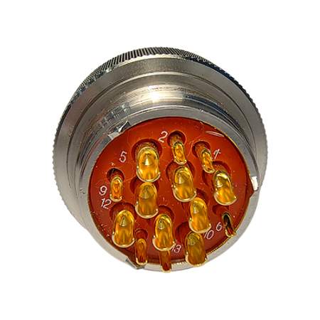 Разъем Weillen WLES25-9501-0379 (Аналог Amphenol MIL-DTL-26482 MS series)