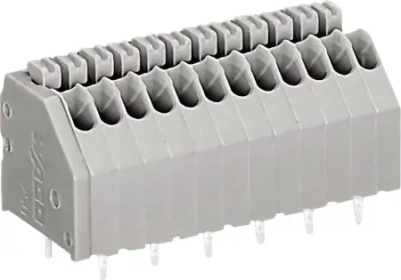 Быстроразъемная клемма WAGO 250-1405, 5 pin, 0.14мм² - 0.50мм², 160В, 2А, CS: 2.54мм, (1 шт)