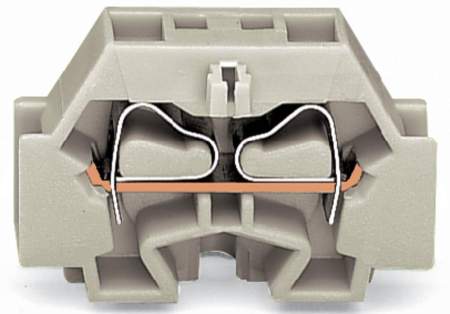 Клемма WAGO 262-130, 2 pin, 0.50мм² - 4мм², 550В, 23А, конф: L, (100 шт)