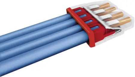 Винтовая клемма WAGO 2273-205-1, 5 pin, 0.5мм² - 2.5мм², 450В, 24А, (1 шт)