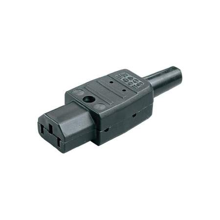 794/ws, KAISER - Вилка IEC C13, 10 А, белый : 1 шт.