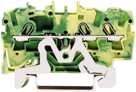 Клемма WAGO 2002-1401, 4 pin, 0.25мм² - 4мм², 800В, 24А, конф: L, (1 шт)