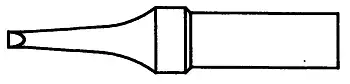 Паяльное жало Weller 4ETR-1 ET R