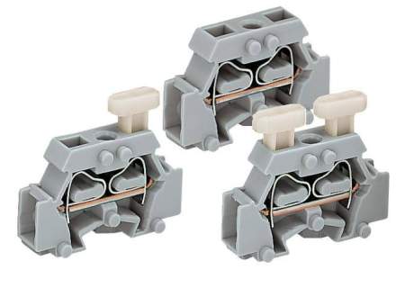 Клемма WAGO 261-411, 2 pin, 0.08мм² - 2.50мм², 500В, 24А, конф: L, (200 шт)