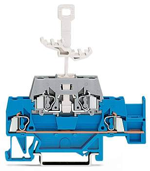 Двухуровневая клемма WAGO 280-526, 4 pin, 0.08мм² - 2.50мм², 400В, 10А, (50 шт)