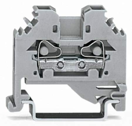 Клемма WAGO 281-101, 2 pin, 0.08мм² - 4мм², 800В, 32А, конф: L, (100 шт)