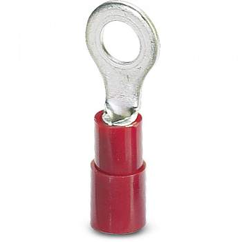 Наконечник кольцевой 10 мм² Ø=6.5 мм, красный, PHOENIX CONTACT 3240220 : 50 шт.