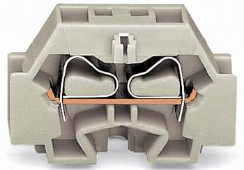 Клемма WAGO 262-130, 2 pin, 0.50мм² - 4мм², 550В, 23А, конф: L, (100 шт)