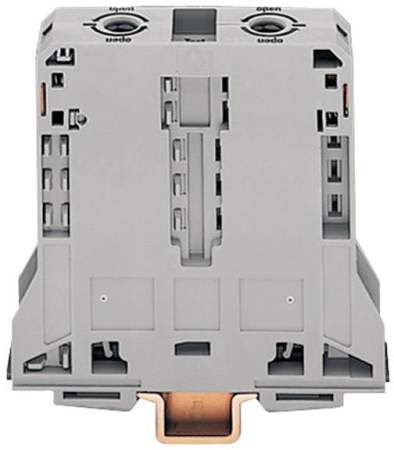 Клемма WAGO 285-195, 2 pin, 25мм² - 95мм², 1000В, 232А, конф: L, (1 шт)