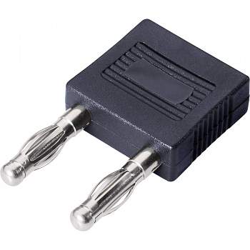 FK 14/4 - AU, SCHNEPP - Штекер КЗ, Ø-контакта: 4 мм, черный : 1 шт.