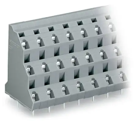 Трехуровневая клемма WAGO 737-754, 12 pin, 0.08мм² - 2.50мм², 1000В, CS: 10мм, (28 шт)