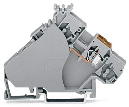 Клемма привода WAGO 280-556, 1 pin, 0.08мм² - 2.50мм², 400В, 20А, конф: L, (20 шт)