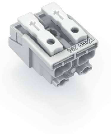 Разъем питания сети WAGO 294-5002, 2 pin, 0.5мм² - 1.5мм², 24А, (1000 шт)