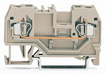 Клемма WAGO 280-992, 2 pin, 0.08мм² - 2.50мм², 550В, 23А, конф: L, (100 шт)
