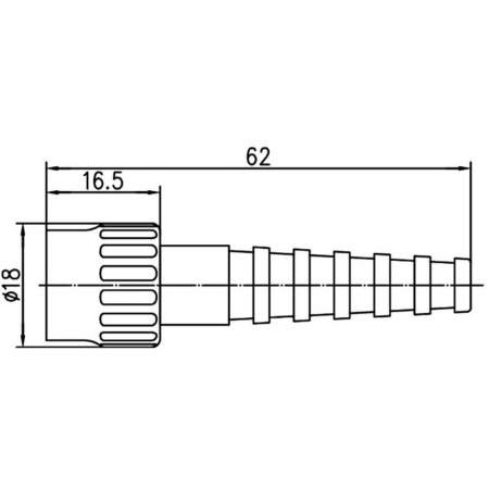 J01000A0014, Telegärtner - BNC-разъем, 50 Ом : 1 шт.