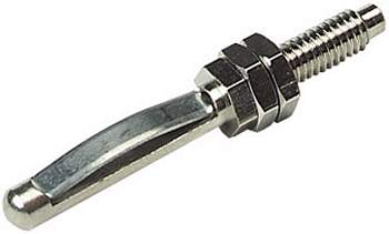 930050000, SKS-HIRSCHMANN VST 20 - Банановый штекер, Ø-контакта: 4 мм, никелированный : 1 шт.