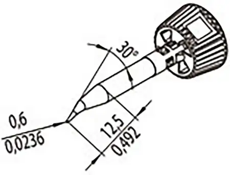 Паяльное жало Ersa 0142SDLF06L 