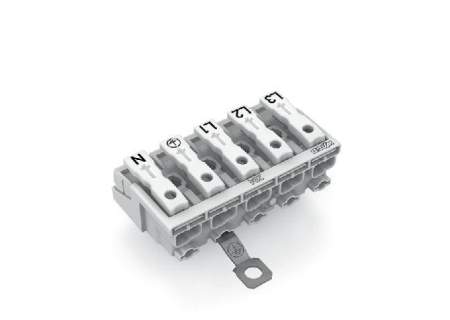 Разъем питания сети WAGO 294-5415, 5 pin, 0.5мм² - 1.5мм², 24А, (250 шт)