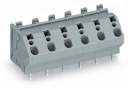 Быстроразъемная клемма WAGO 745-202, 2 pin, 0.08мм² - 4.00мм², 1000В, CS: 10мм, (160 шт)