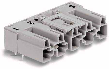 Разъем питания сети WAGO 770-855/011-000/064-000, 5 pin, 400В, 25А, (50 шт)