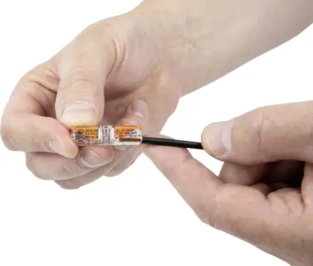 Клеммник WAGO 221-2411, 1 pin, 0.14мм² - 4мм², 450В, 32А, (1 шт)