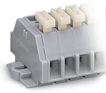 Клеммная колодка WAGO 261-110/331-000, 20 pin, 0.08мм² - 2.50мм², 500В, 24А, конф: L, (25 шт)