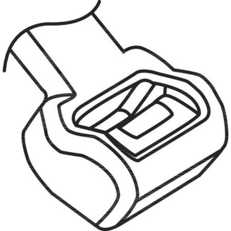 Кабельная стяжка HellermannTyton 118-00079 T18ROS-PA66V0-WH