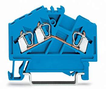 Клемма WAGO 280-651, 3 pin, 0.08мм² - 2.50мм², 800В, 24А, конф: N, (100 шт)