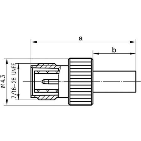 J01011R0003, Telegärtner - R-TNC-разъем, 50 Ом : 1 шт.