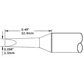 Картридж-наконечник Metcal CVC-9CH0025A 
