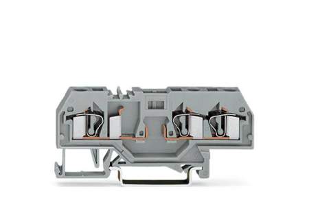 Клемма WAGO 281-610, 3 pin, 0.08мм² - 4мм², 400В, 10А, конф: L, (50 шт)