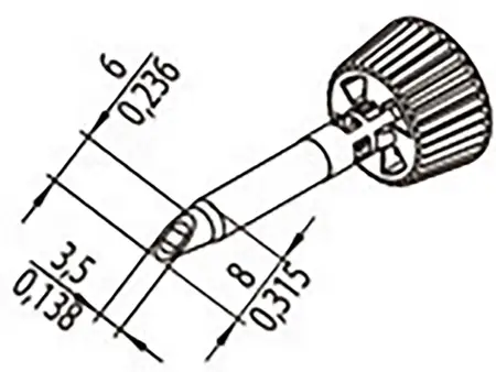 Паяльное жало Ersa 0142WDLF35 